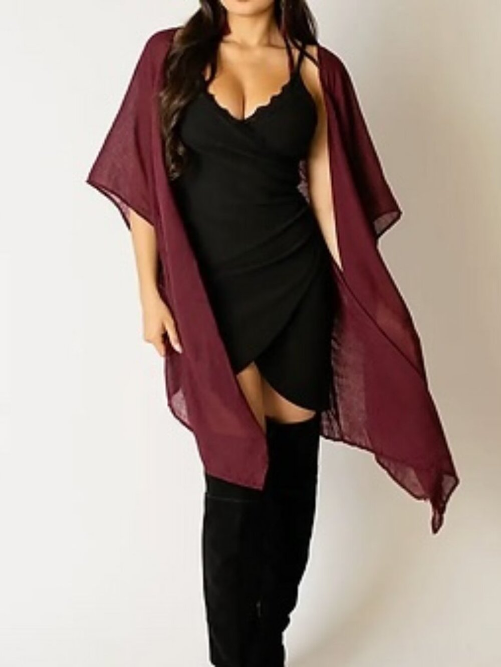 Joyfolie | Deidre Duster in Merlot